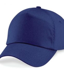 St. Leonards Plain Navy Cotton Cap - BB10B