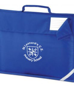 St. Leonards Royal blue book bag