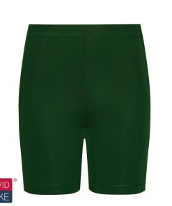 Trinity & St. Michael’s Girls Bottle Green Fitted Sports Shorts DL908