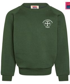 Trinity & St. Michael's Bottle Green Sweatshirt (DL851)