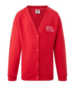 Brindle Gregson Lane Red Cardigan (DL854)