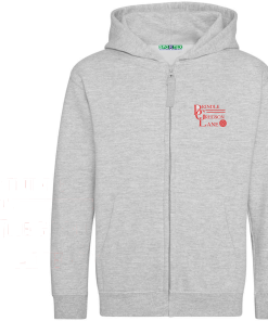 Brindle Gregson Lane Grey Zipped Hoodie - (HSZ15)